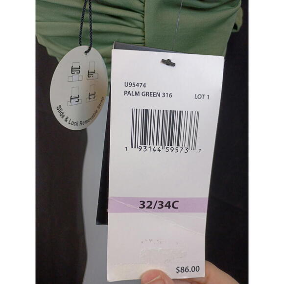 COCO REEF WOMENS CHARISMA BRA-SIZED PLE BLUE 32C/34C - Picture 5 of 5